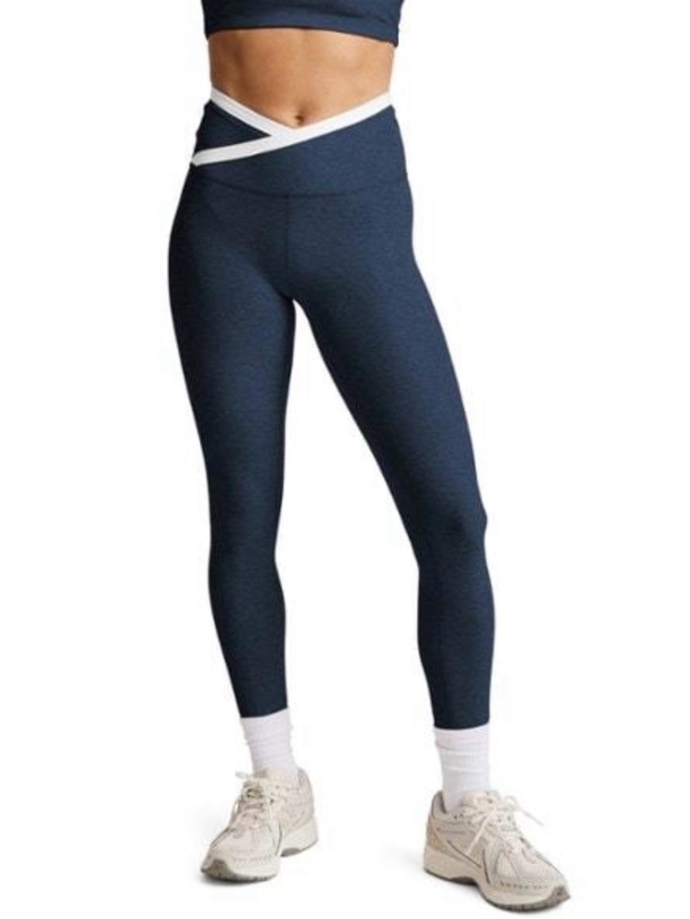 Beyond Yoga Spacedye Outlines High-Waisted Midi Leggings Nocturnal Navy